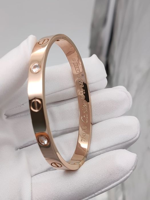 Гривна пирон Cartier Love и Juste un Clou + луксозна червена кутия