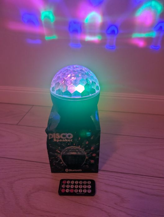 Boxa Disco cu bluetooth si lumini