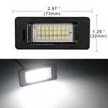 LED плафони заден регистрационен номер АУДИ Шкода Фолксваген Сеат
