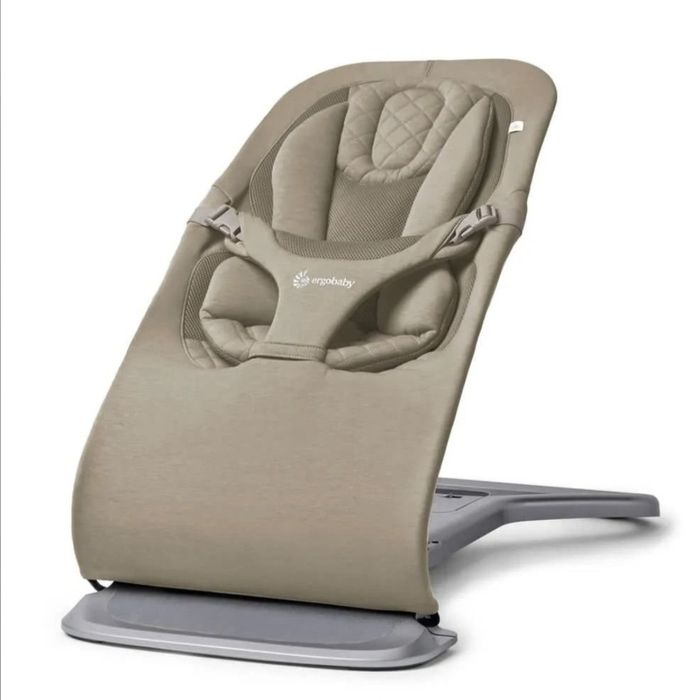 Balansoar pentru copii 3 in 1 Ergobaby Evolve, ajustabil, Soft Olive