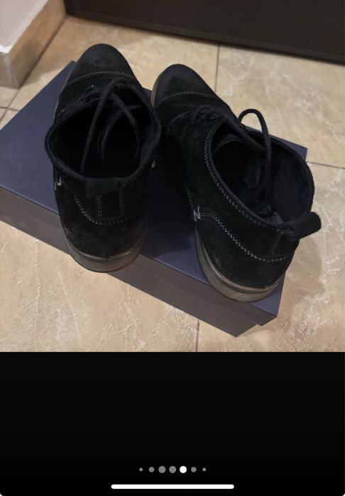 Pantofi înalți Bigotti din piele întoarsă, masura 39