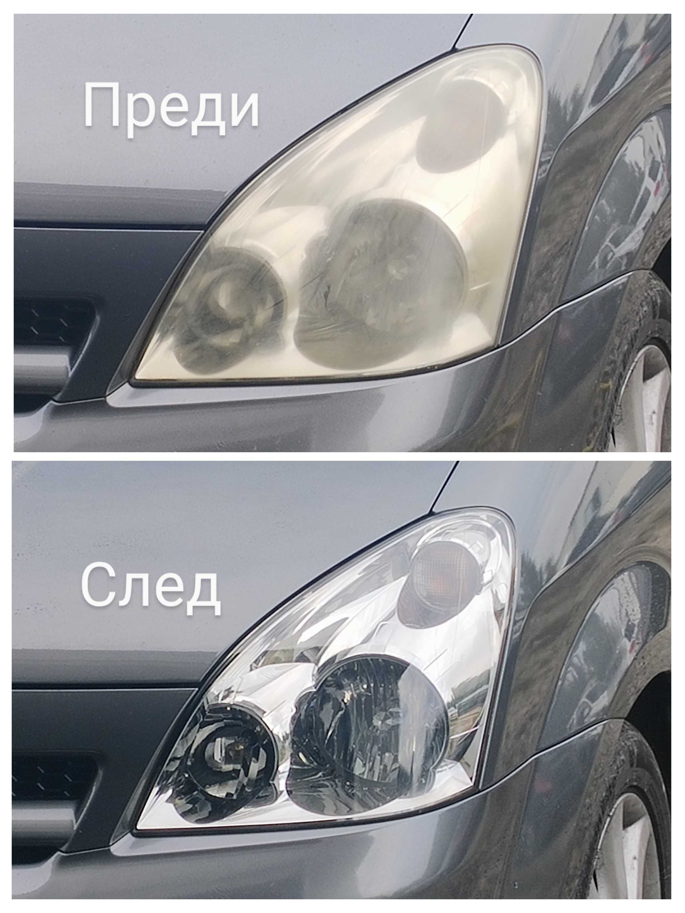 Полиране на фарове