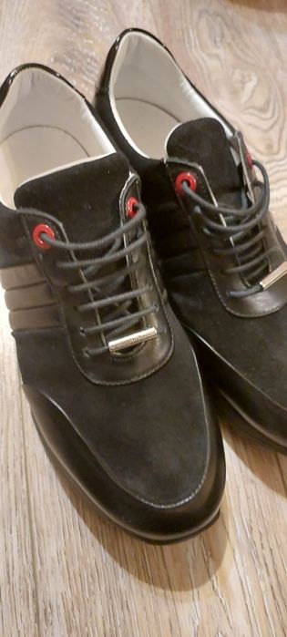 Adidasi Alessandro Biaggio pantofi piele 43