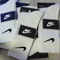 Носки, Nike , длинные белые