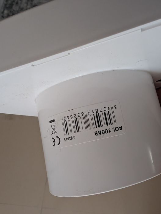 Set 2 Ventilatoare Axial Elplast Cu Grila Automata 100 Mm