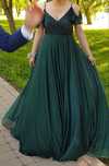 Rochie ocazie verde, mar. 38-40