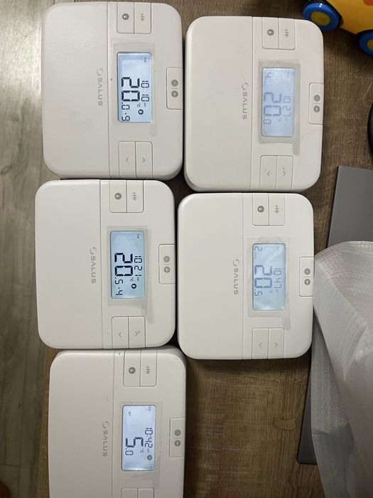 Termostat digital wireless Salus, RT510RF, programabil