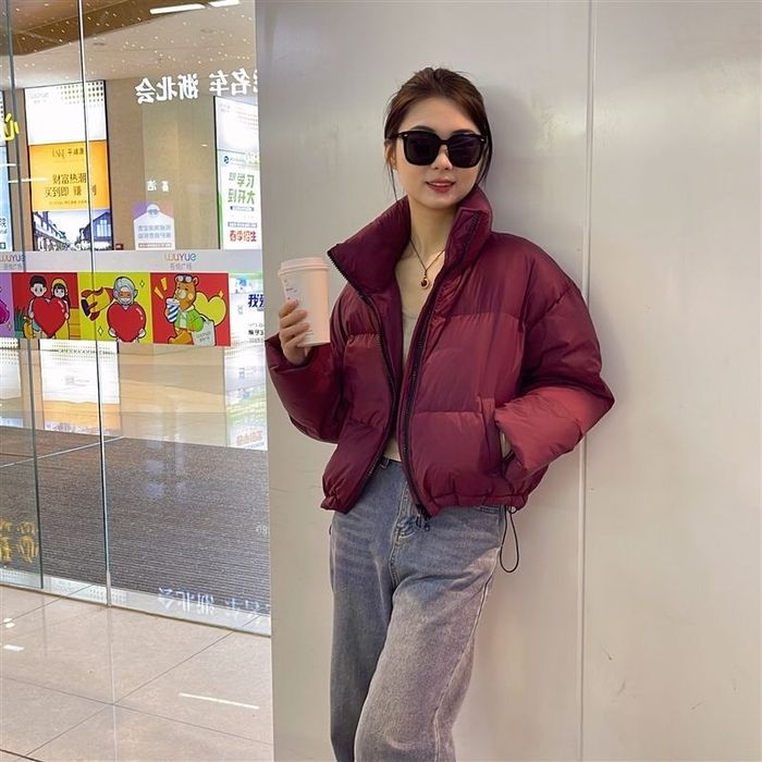 Женский пуховик женская куртка 54,56 XL короткая зимняя