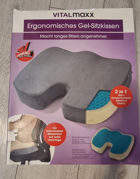 Ергономична гел възглавница Vitalmaxx
