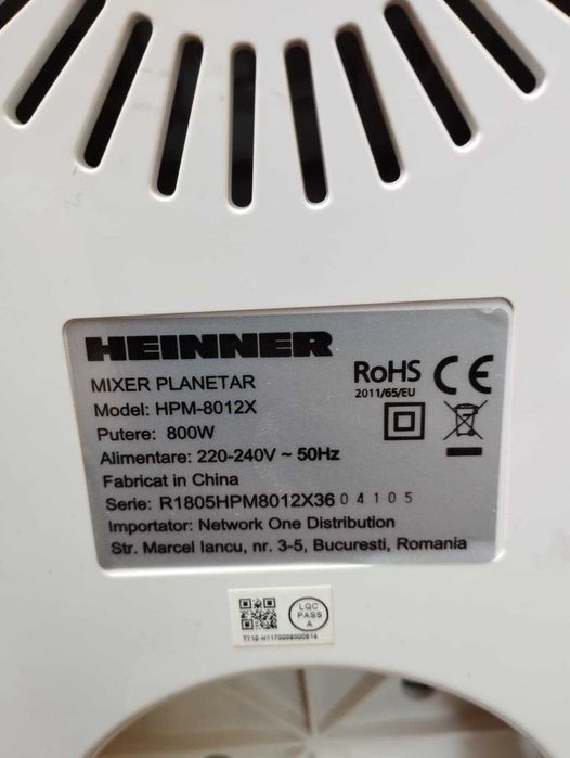 Mixer HEINNER HPM-8012X, 800W