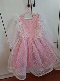 Платье нарядное для девочек 3-4 годика, размер 120 новый