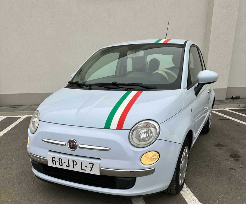 Fiat 500,Automatic,Model Italy,Baby blue,Euro 5