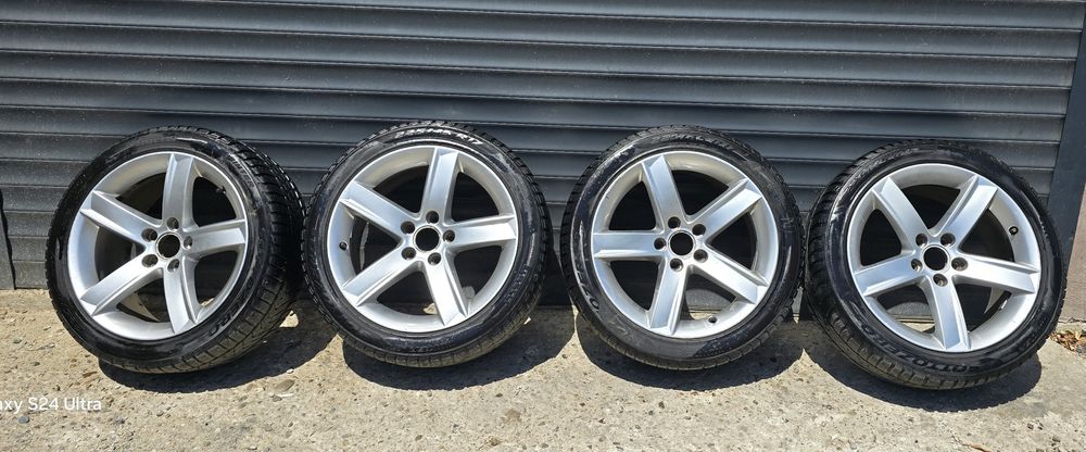 Jante Concave Palete Roti Aliaj Complete Audi Vw Mercedes 5x112 Et 28