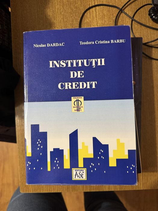Carte Institutii de credit Nicolae Dardac