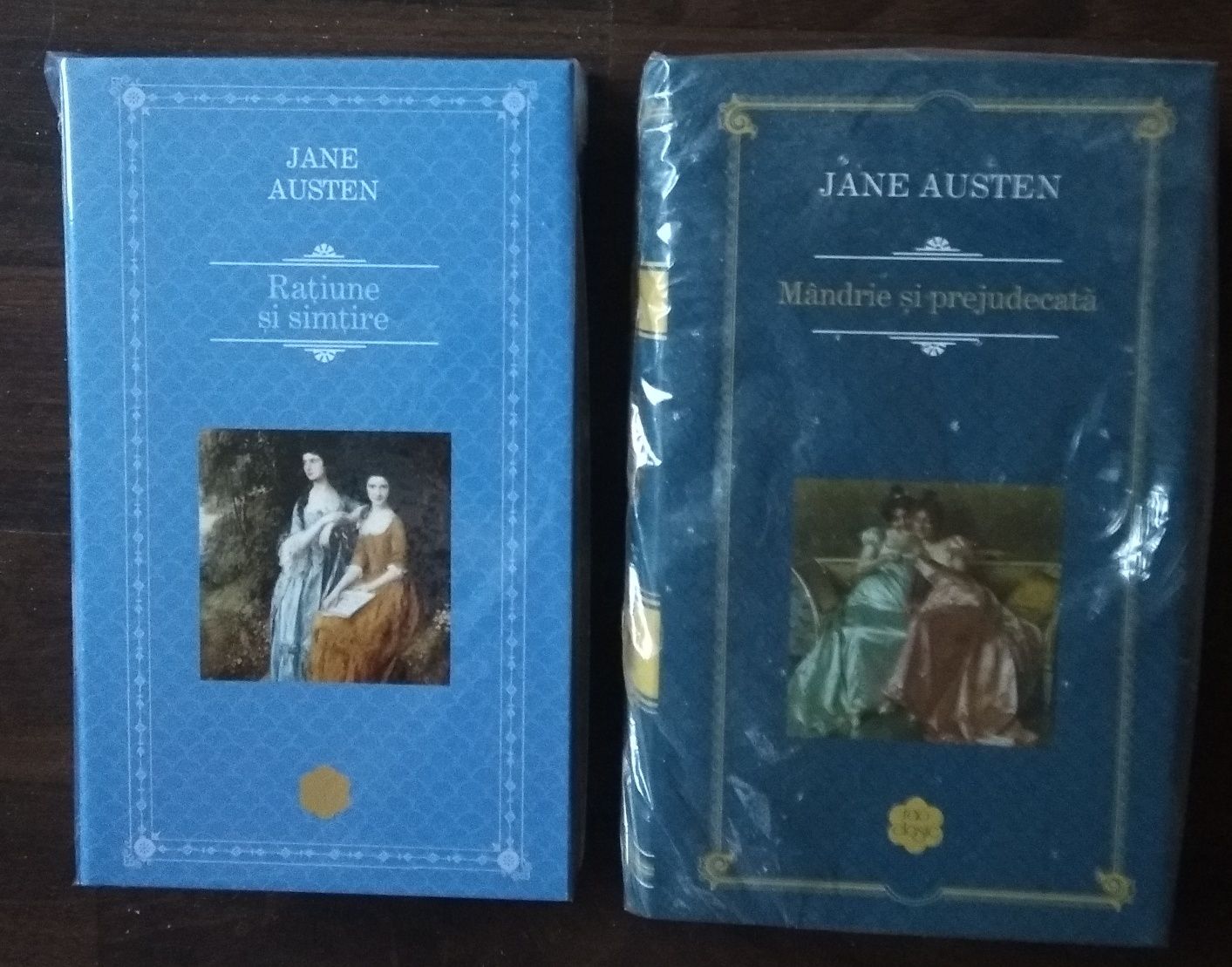 Cărțile JANE AUSTEN. Ediție elegantă. NOI, în țiplă