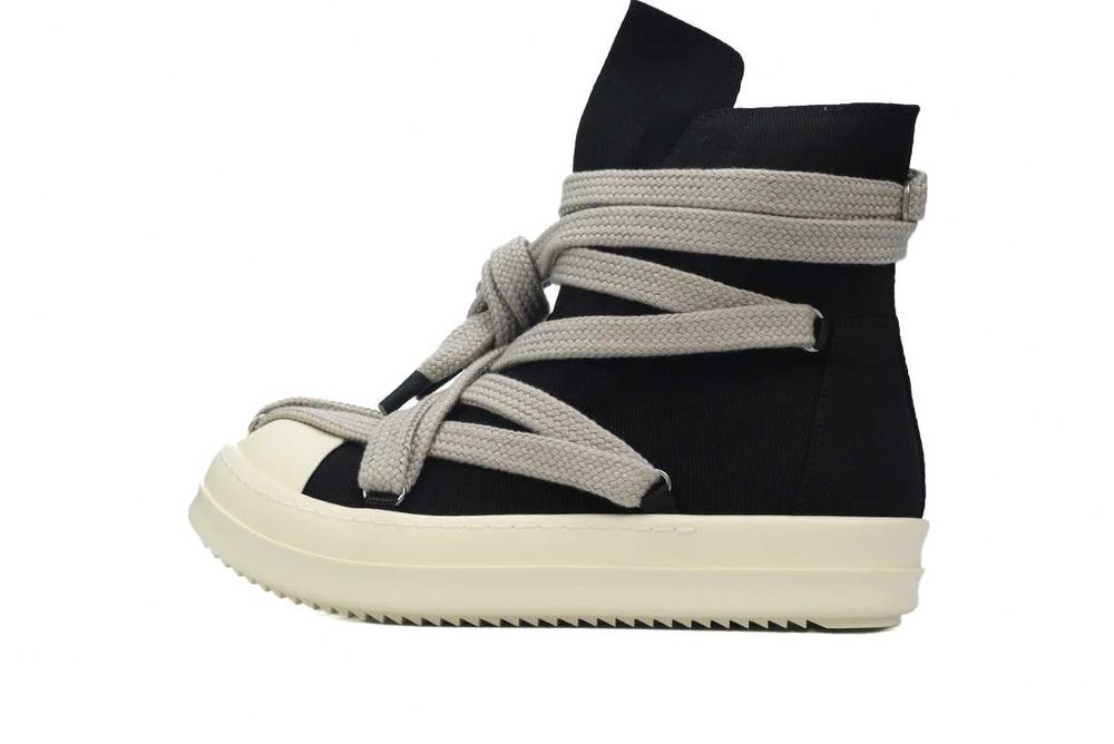 Rick Owens DRKSHDW Luxor Hexa High 'Black Milk'