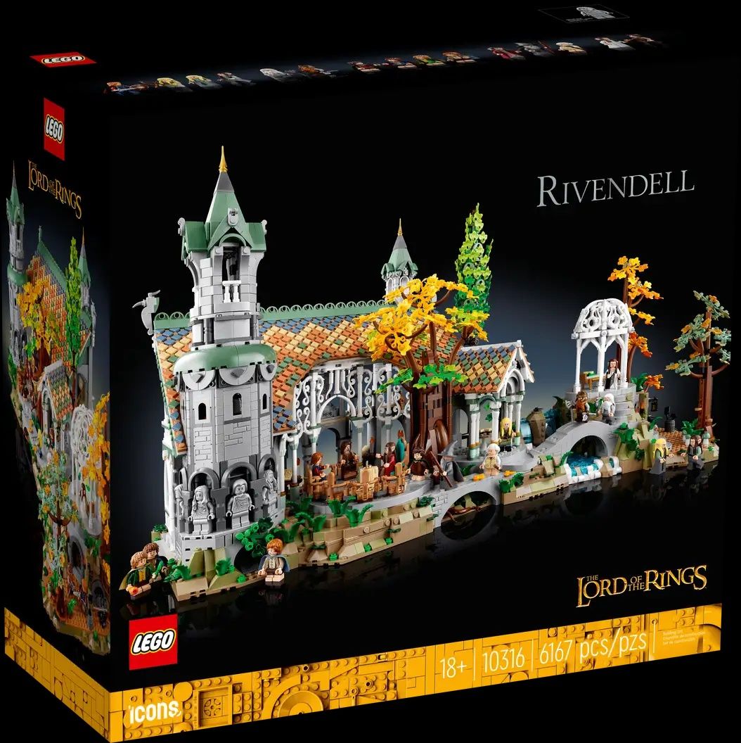 Lego - stapanul inelelor / lord of the rings - Rivendell original