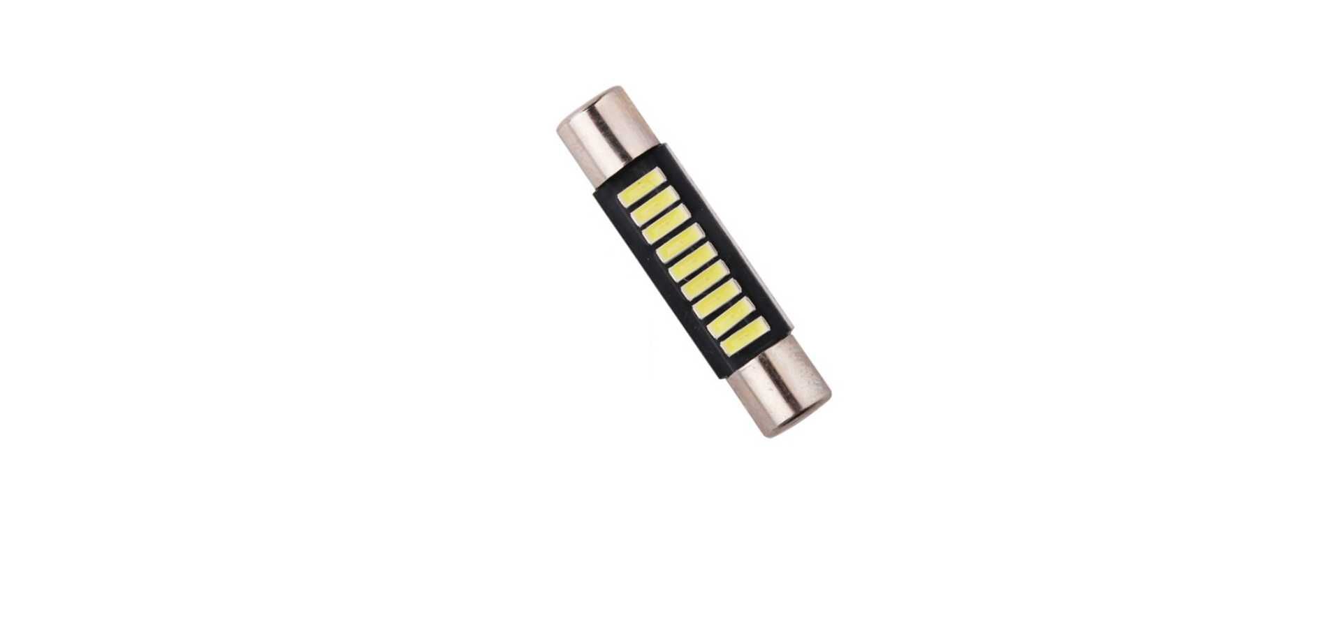 Led C5W 4014 Parasolar Plafoniera Canbus Festoon  28mm 31mm