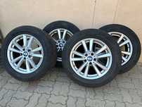 Jante BMW R18 X5 F15 E70 Originale 5x120 cu anvelope 255 55 R18 M+S