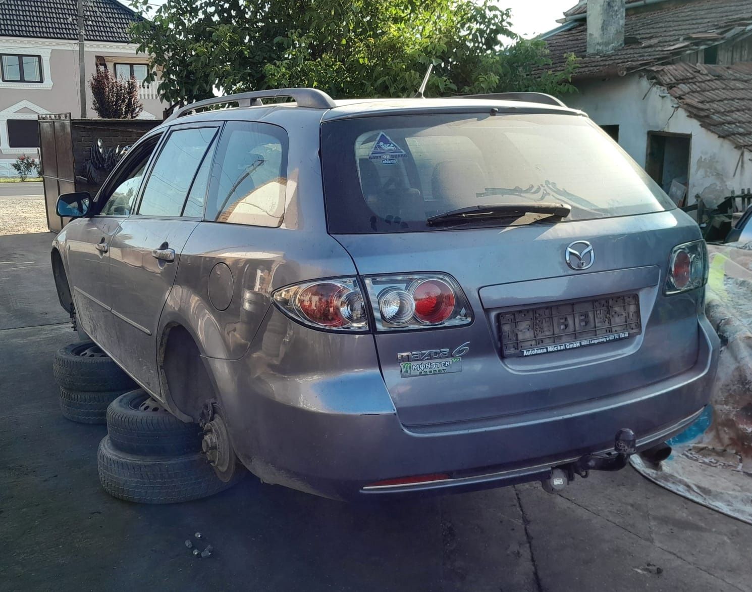 Carlig remorcare complet Mazda 6 an 2001-2007 combi/break