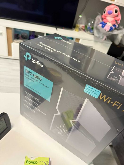 TP-Link Archer BE900 - BE24000 Quad-Band Wi-Fi Router