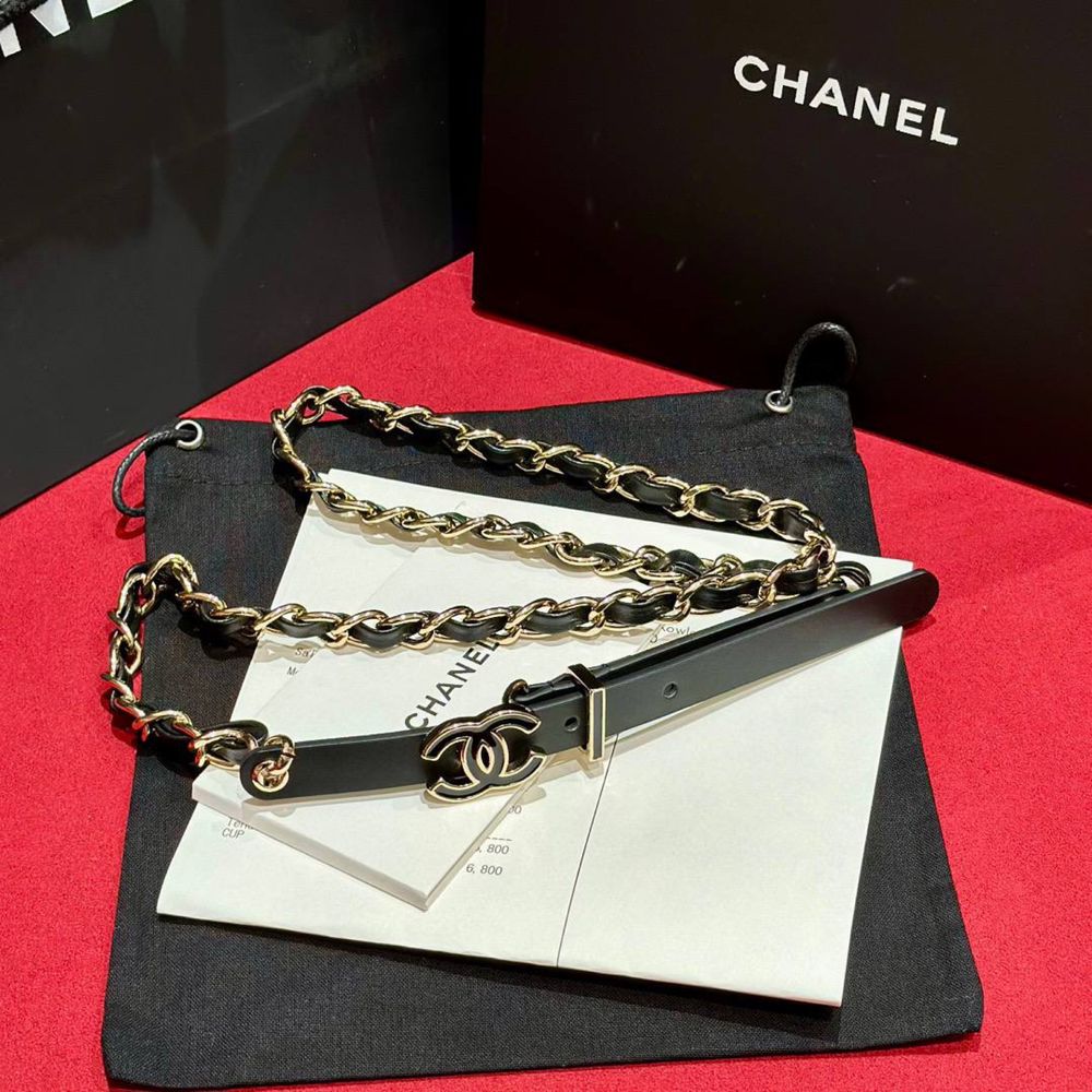 Curea Chanel piele naturala