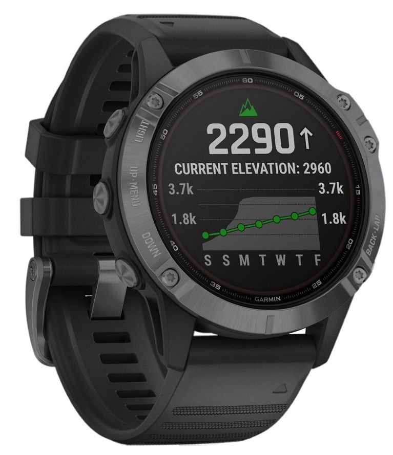 Ceas garmin fenix 6 pro Solar-Titanium