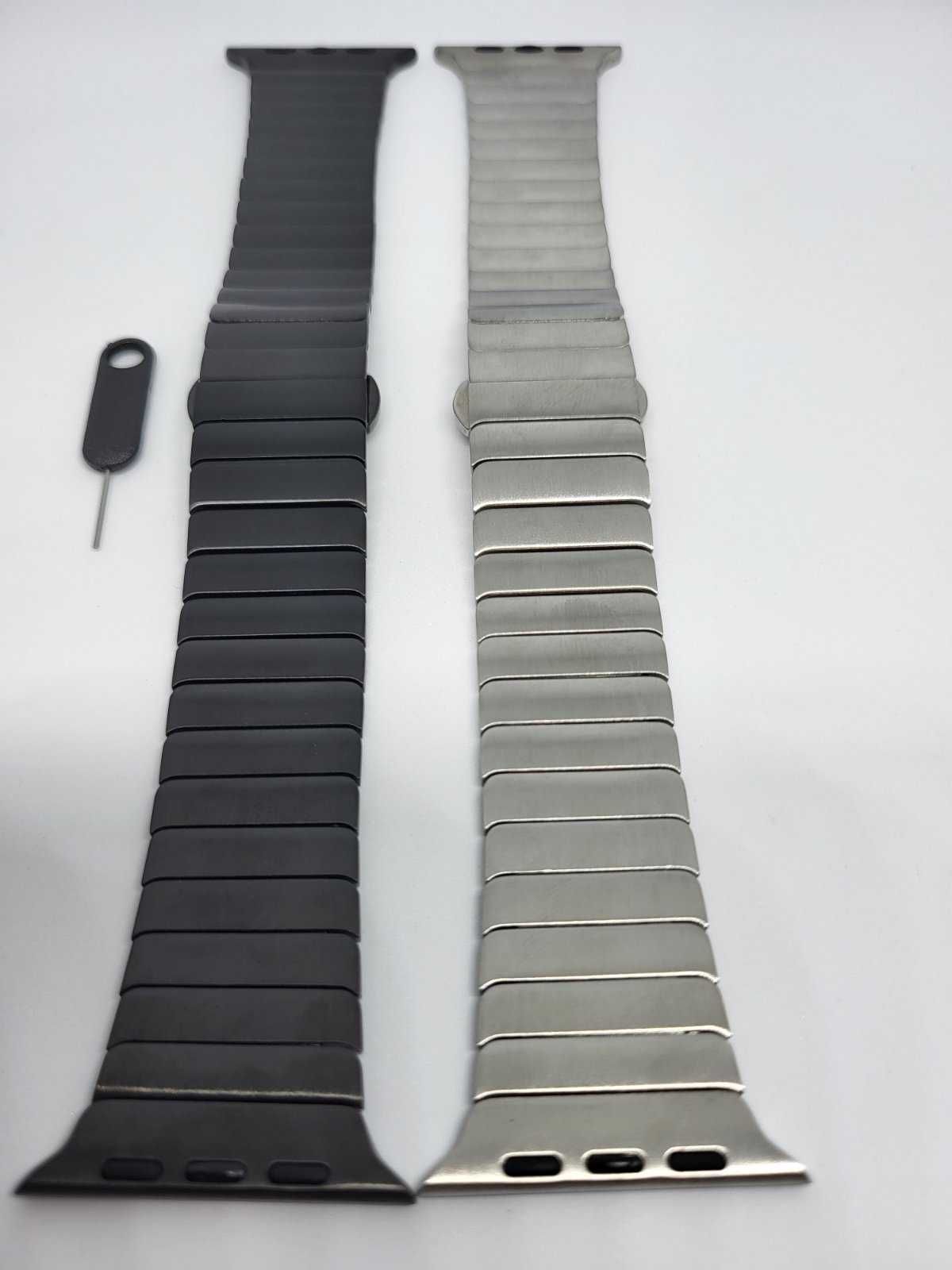 Стоманена каишка за Apple Watch Ultra 9 8 7 6 5 4 3  49/ 45/ 44/42mm