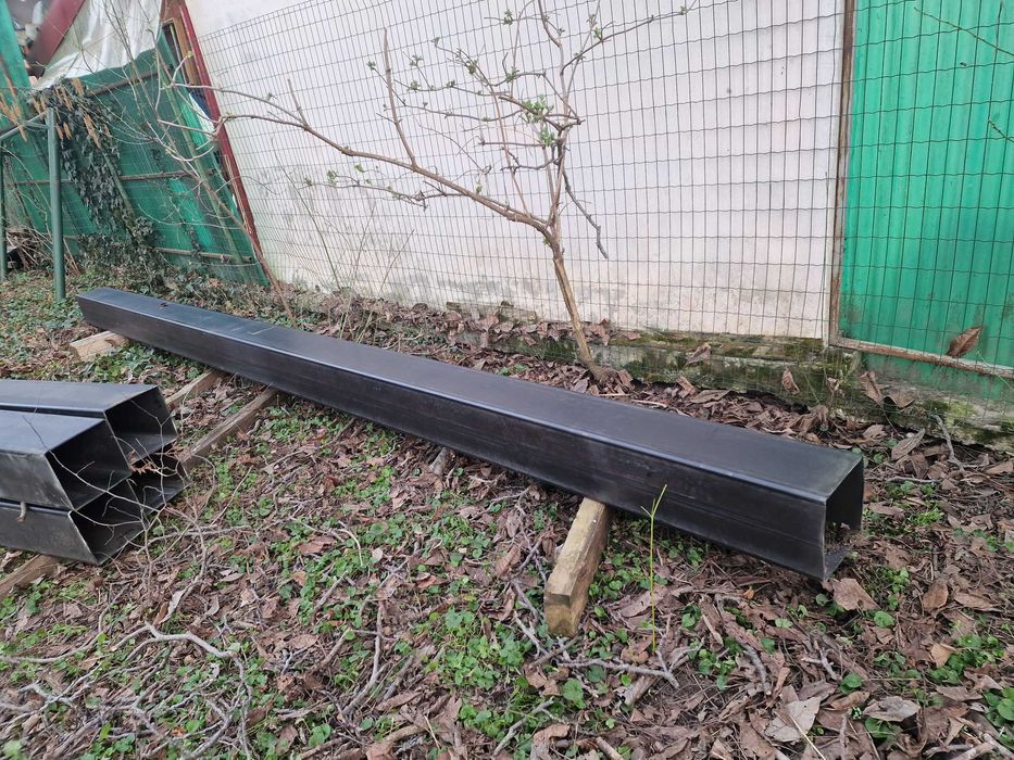 Teava rectangulara cu profil 2500 x 2500 mm, lungime 6 m, grosime 6 mm