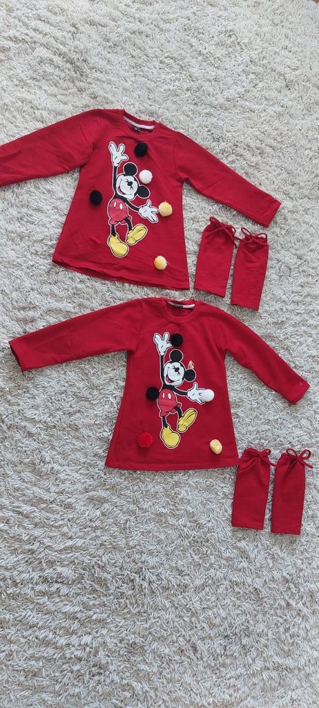 Pulover Minnie mouse,5-6ani,116,h&m