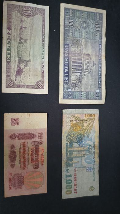Bancnote vechi Romania