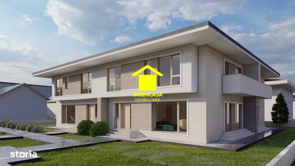 Casa cuplata, 4 camere, 120mp utili, teren liber 110mp, zona Sub Cetat