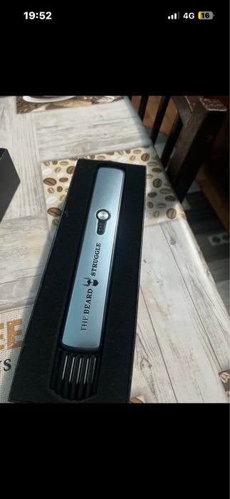 the beard struggle heated brush