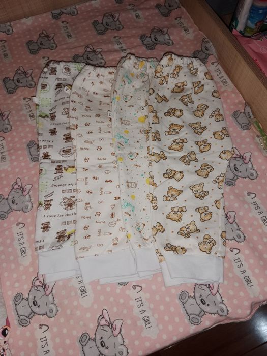 Ползунки/ штанишки с начесом для новорожденных. Новые!!