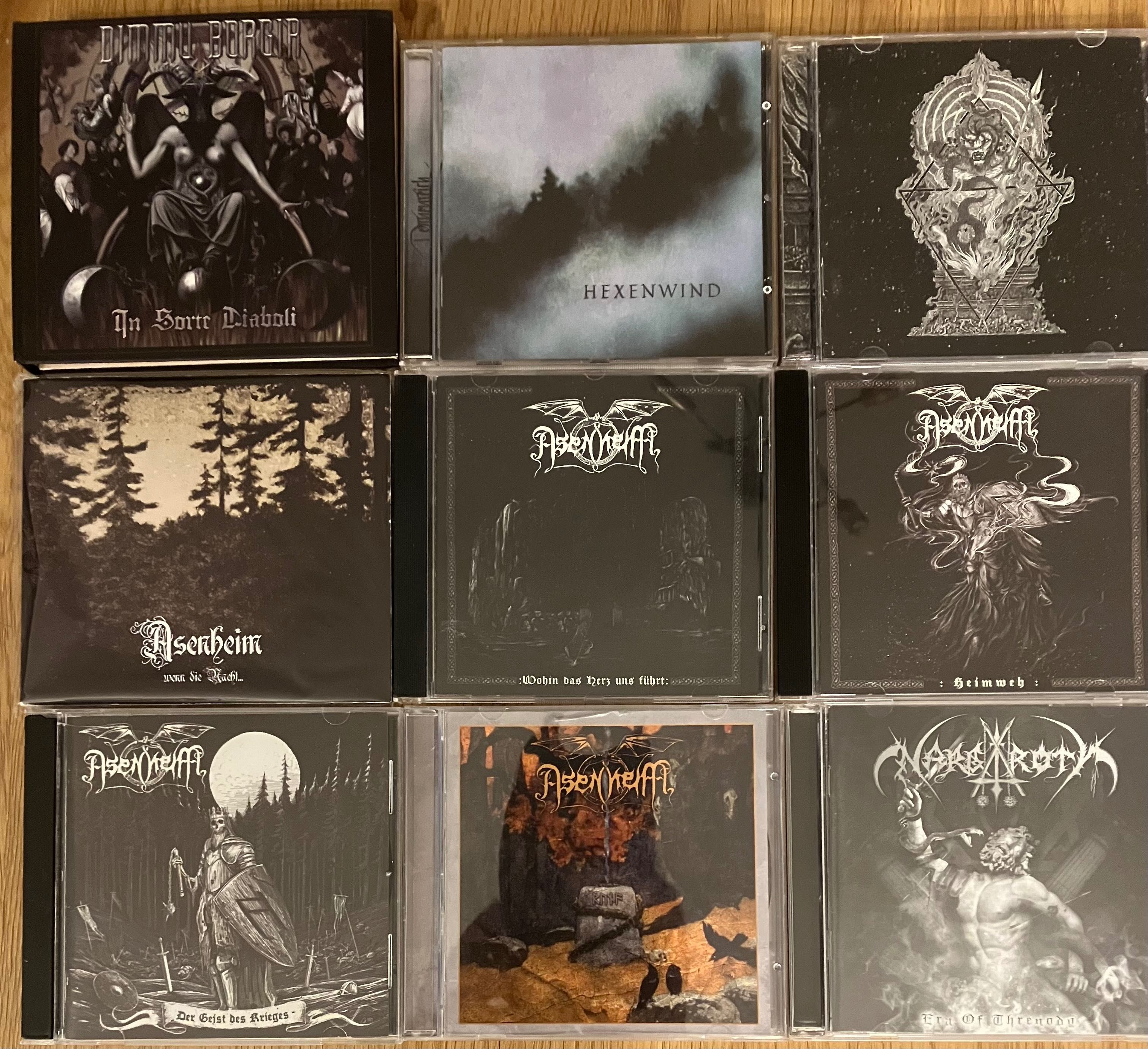 Дет, блек метъл, оригинални дискове CD metal