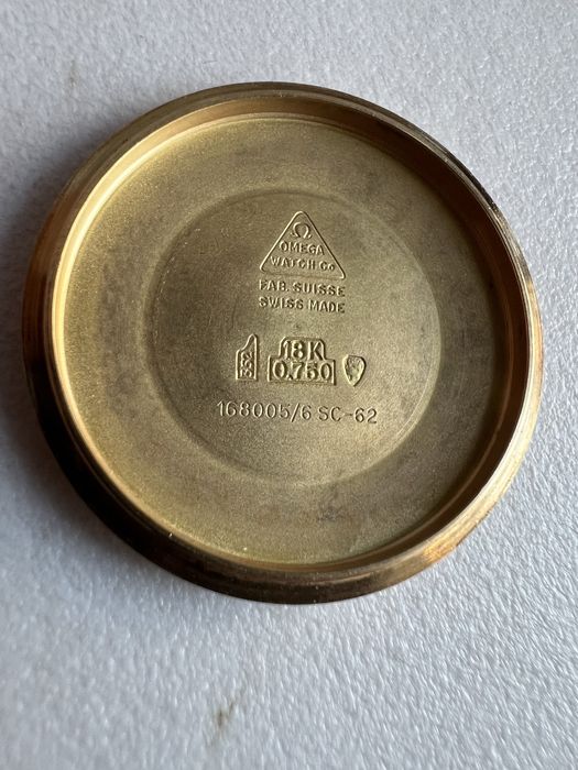 18 k aur roz Omega Constellation Pie Pan Automatic cal.561 ref.168.005