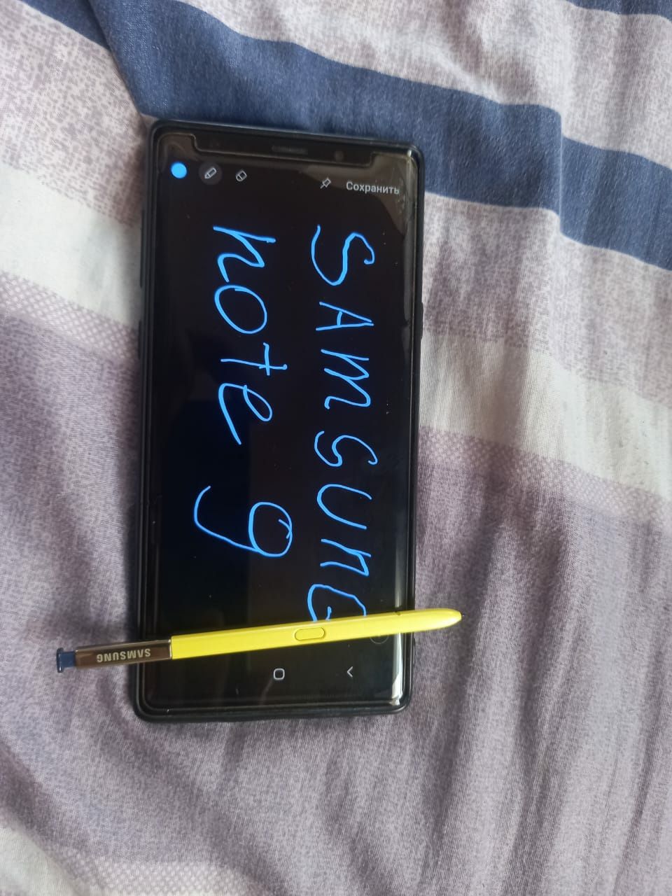 Samsung note 9 Ocean blue