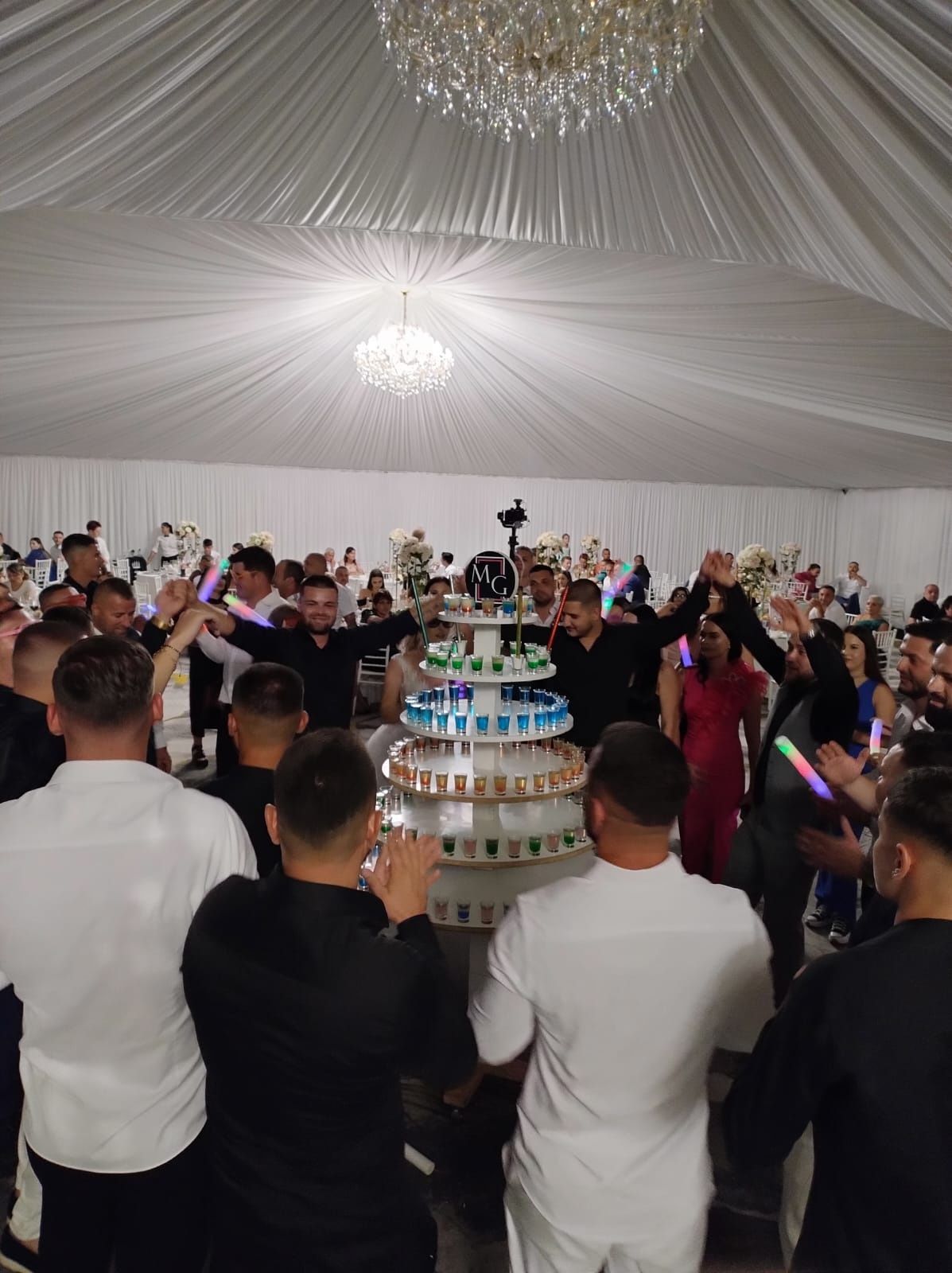 Tort de Shoturi - Tortul Mirelui - Cocktail Bar -  nunta botez majorat