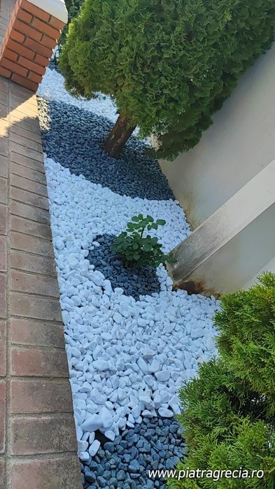 Pași japonezi /piatră decorativa Thassos