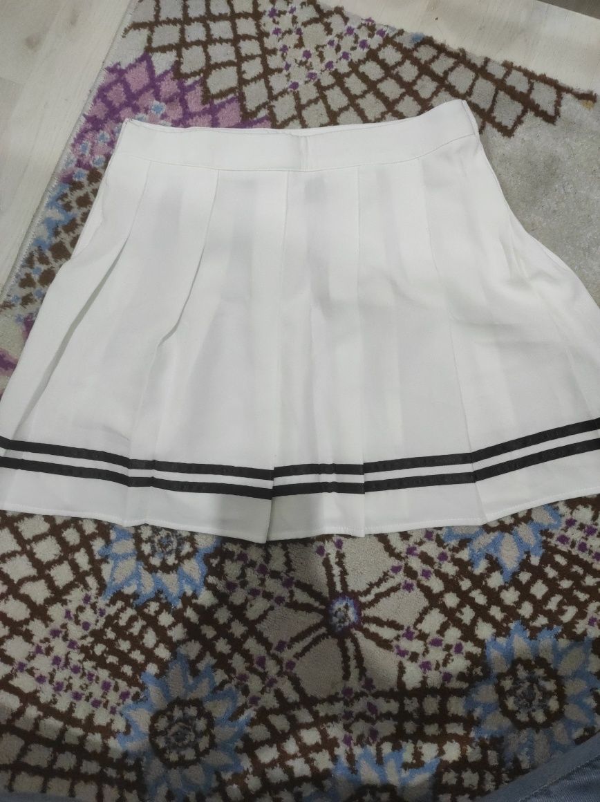 Белая мини юбка Shein