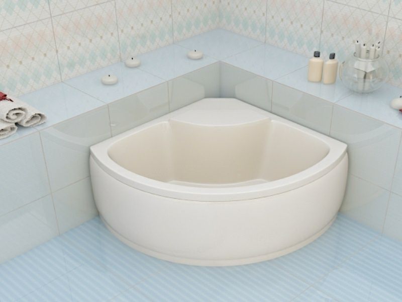 Ванна Акриловая 100 х 100, Россия, Тритон