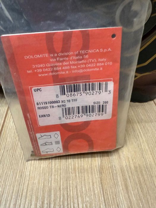 Clapari schi barbati DOLOMITE 280 mm / 43 - 43.5