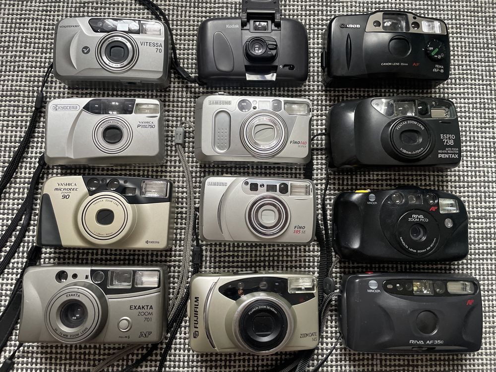 Yashica Kodak Samsung Fujifilm Minolta Pentax Canon Exakta Voigtlander
