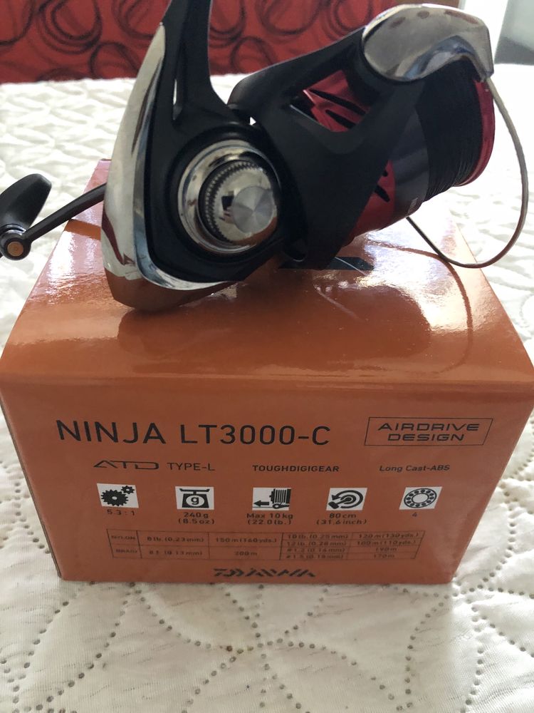 Спининг / Мач Макара Daiwa 23 Ninja LT3000-C