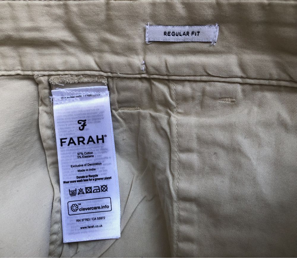 Farah Hawk Chino Shorts ОРИГИНАЛНИ мъжки къси панталони - L