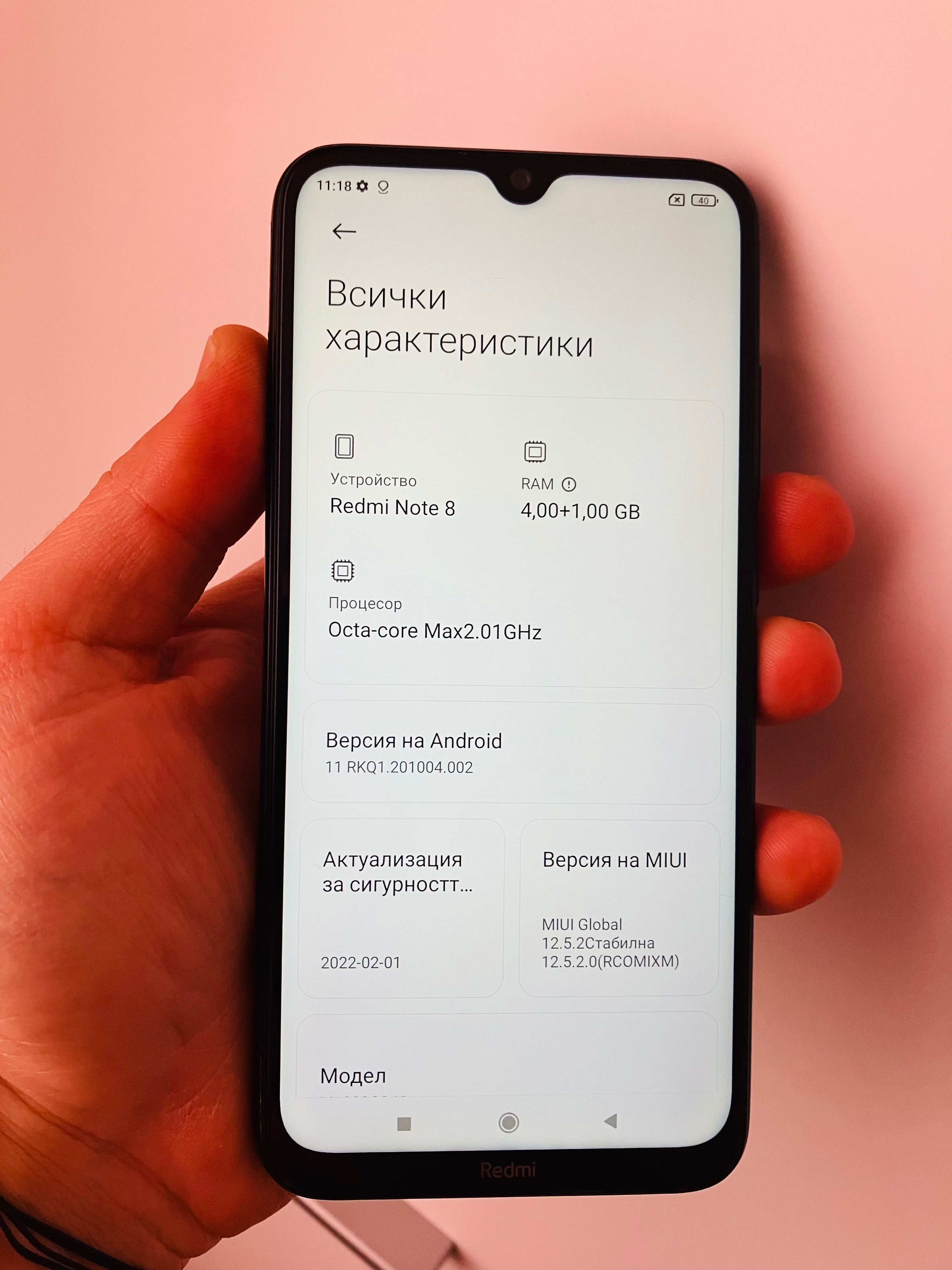 Redmi Note 8 - 64 GB - 4 GB RAM