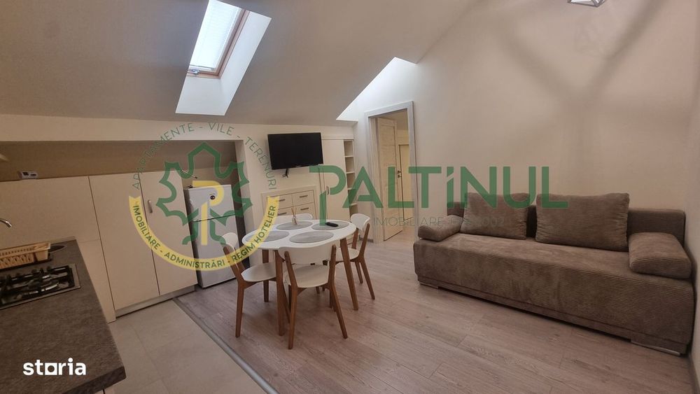 Apartament la mansarda cu o camera NOU et. 2