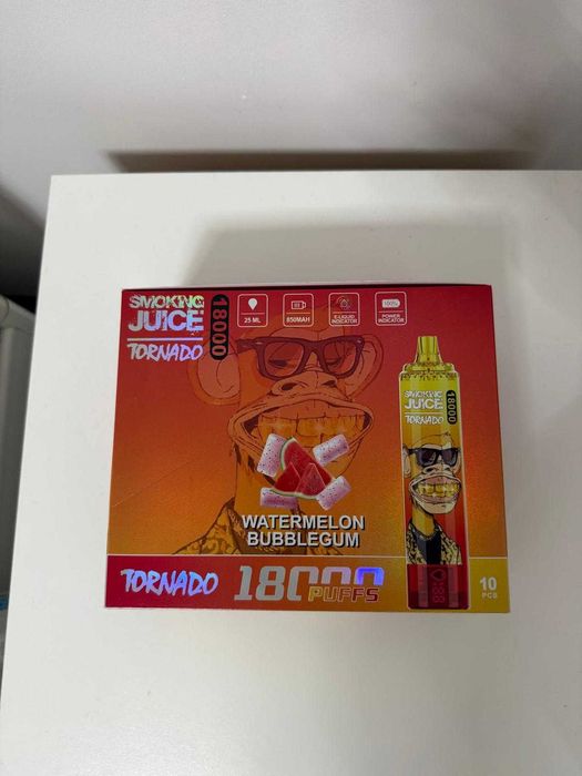 Vape narghilea Smoking Juice Tornado, 18000 puf