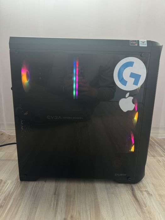 Настолен геймърски компютър - Ryzen 5/ GTX 1070 Ti/ 16GB Ram/ NVme SSD