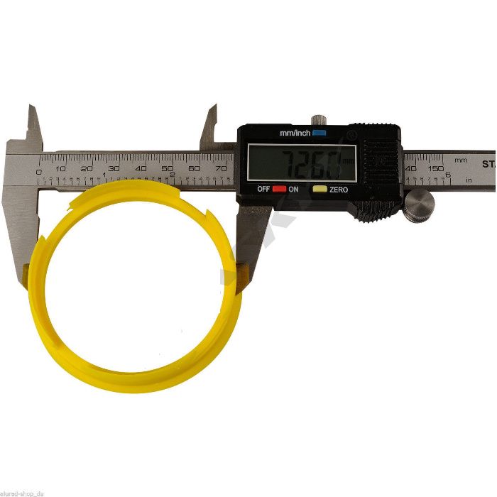 Inele de centrare Vw Transporter  VW T5, T6 cu jante BMW Ø 72,6 x Ø 65